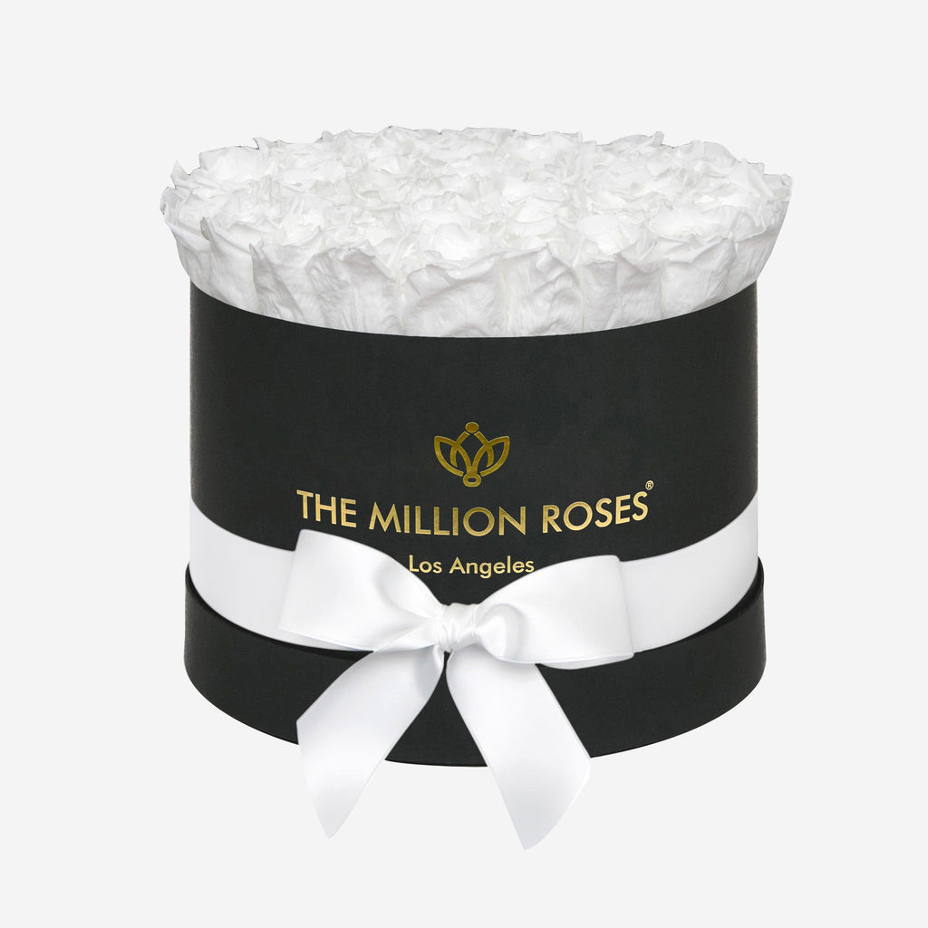 Supreme Black Box | White Roses